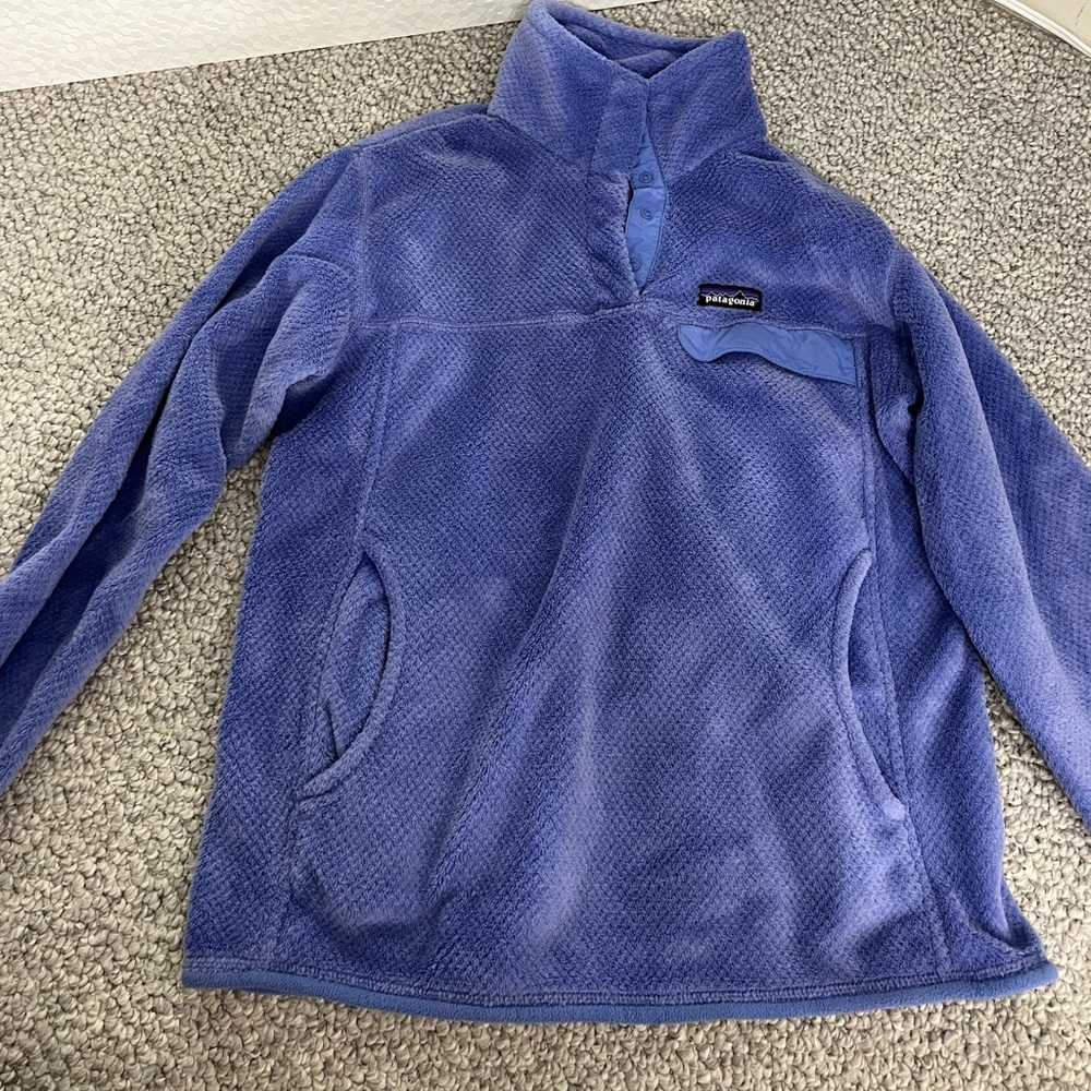 Patagonia pull over fleece